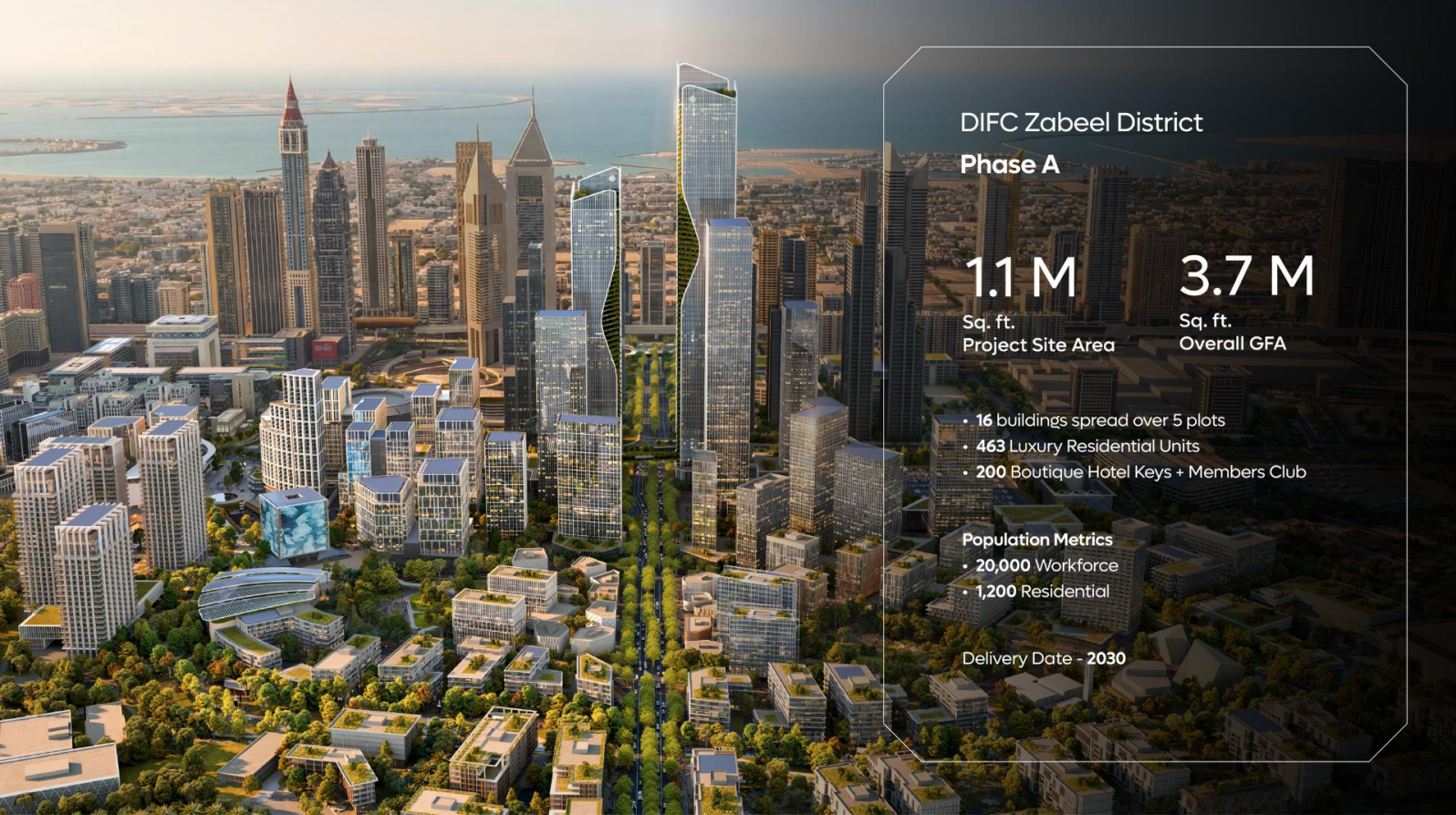 DIFC 2 Za'Abeel numbers