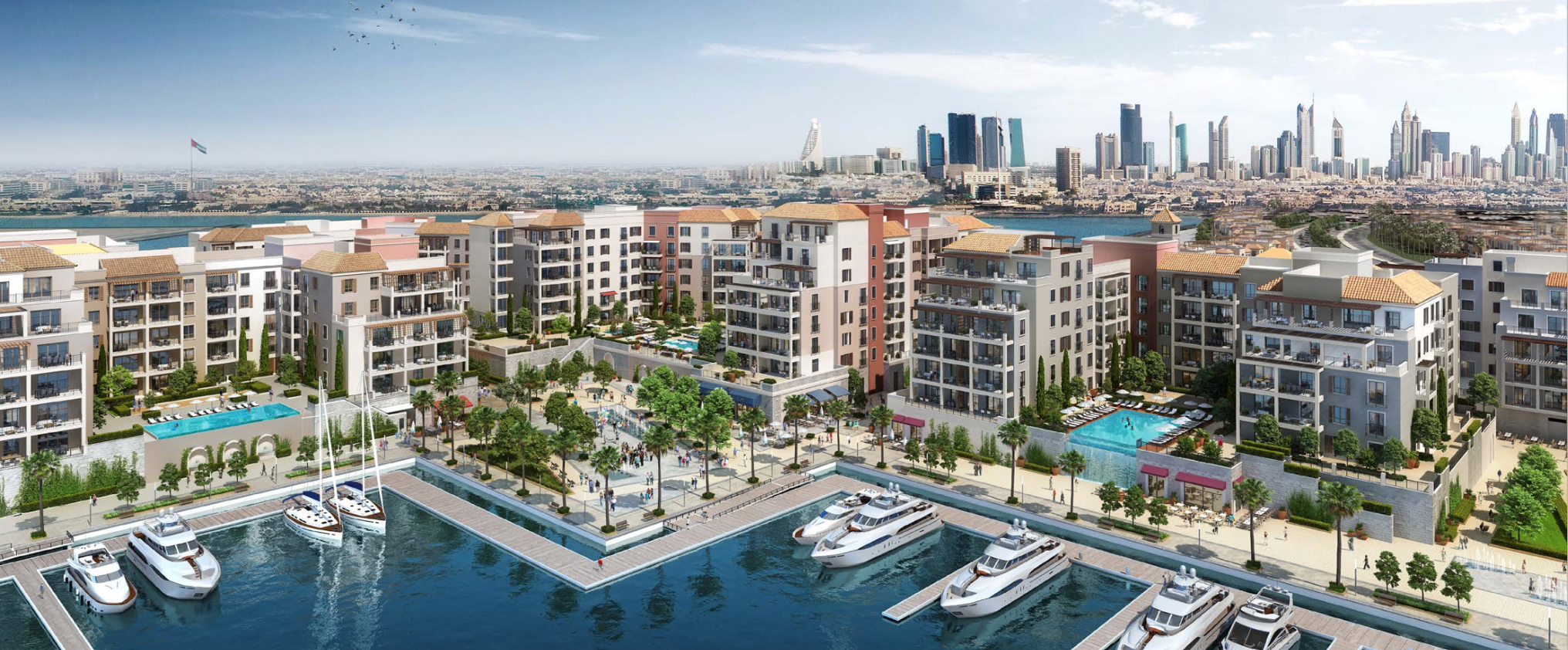 port de la mer Dubai