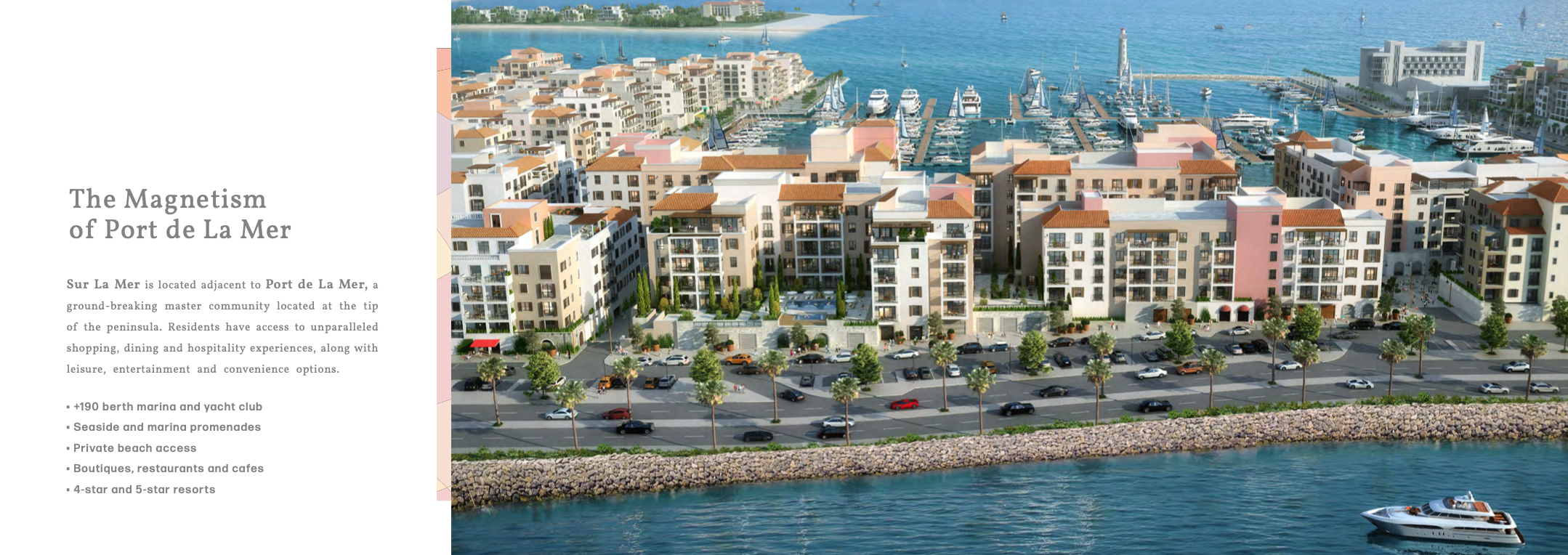 port de la mer Dubai